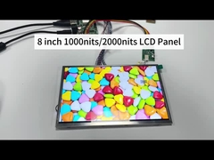 شاشة LCD عالية الوضوح 8 بوصة 2000 نيت HD BOE Industrial Display