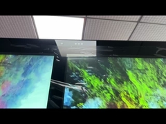 55 بوصة الرقمية الوقوف خارجية الإشارات كيوسك شاشة مزدوجة نظام ويندوز لينكس