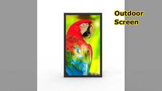 لافتات رقمية مقاومة للماء مقاس 32 بوصة للإعلان الخارجي