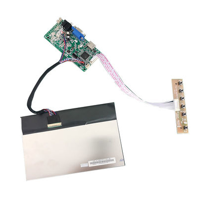 شاشة LCD قابلة للقراءة تحت ضوء الشمس 8' 1280x800 RGB مع واجهة HDMI / VGA IPS 5w طاقة منخفضة للغاية