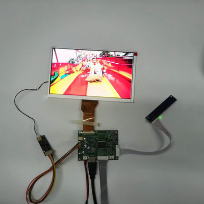 شاشة LCD قابلة للقراءة تحت ضوء الشمس شاشات صناعية صغيرة 800*480