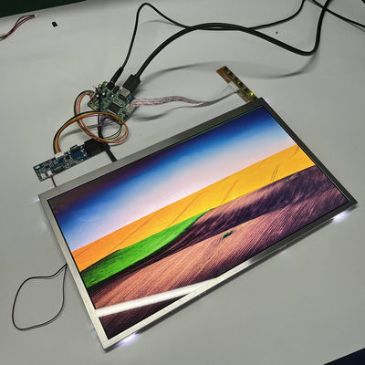 17.3 بوصة لوحة LCD عالية الوضوح نطاق درجة الحرارة 0°C إلى 70°C شاشة لمسة قابلة للتخصيص لوحة LCD خارجية عالية الإضاءة
