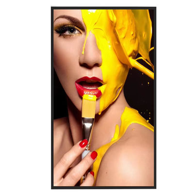 لافتات رقمية خارجية مقاس 32/55 بوصة مع سطوع 3000 شمعة وعمر افتراضي 50000 ساعة للإعلانات ومراكز التسوق