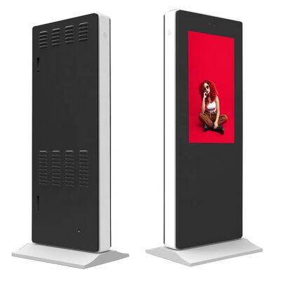 شاشة عرض رقمية خارجية مقاومة للماء بمعيار IP65 وسطوع 2500 شمعة في المتر المربع مقاس 32 بوصة